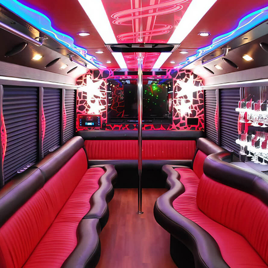 limo bus rental in Panama City Beach