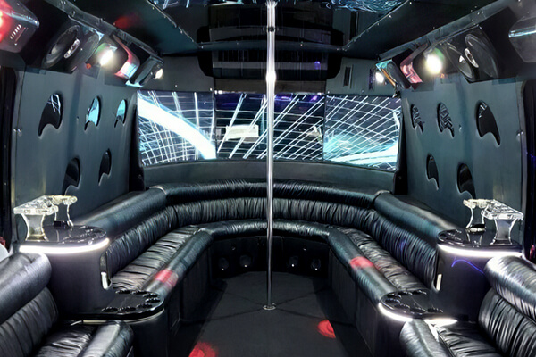 luxury bus interior