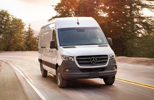 Mercedes Benz van rental